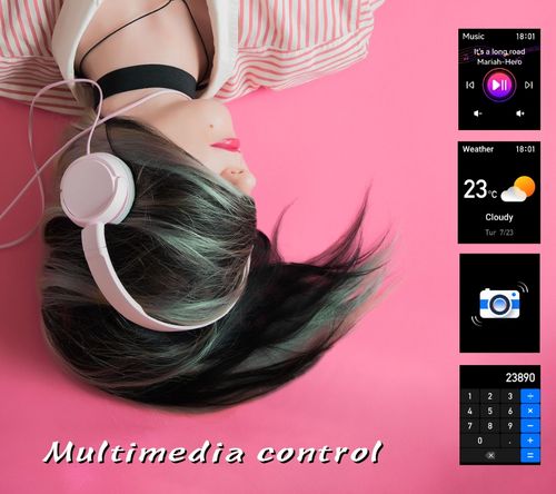 Smartwatch Damski Rubicon RNCF31 BLACK na Arena.pl