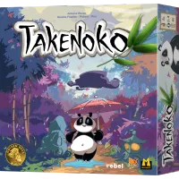 Urocza strategiczna rodzinna gra planszowa - Takenoko - Opieka nad pandą