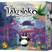 Urocza strategiczna rodzinna gra planszowa - Takenoko - Opieka nad pandą