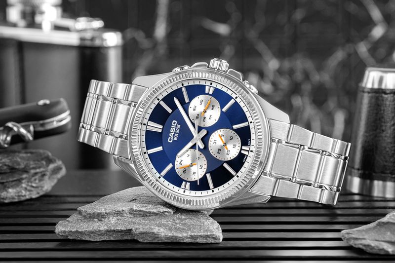 zegarek męski casio mtp-1375d-2a1vdf + box zdjęcie 6