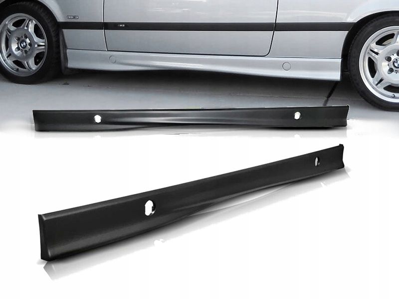 PROGI LISTWY BMW E36 90-99 M3 STYLE zdjęcie 3