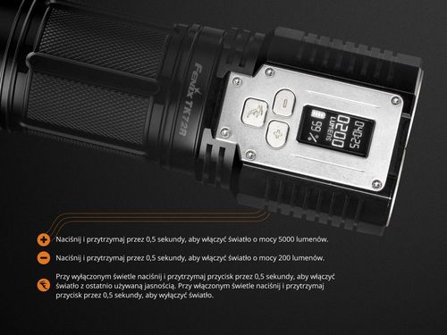 Latarka diodowa Fenix TK72R na Arena.pl