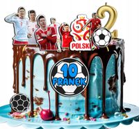 OPŁATEK ZESTAW NA URODZINY LEWANDOWSKI + IMIĘ