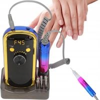 FREZARKA DO PAZNOKCI MANICURE BEZPRZEWODOWA + 6 FREZÓW 36W PROFESJONALNA