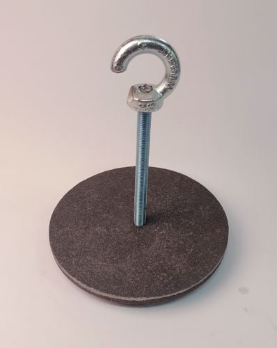 DEFLEKTOR ŻELIWNY FI 180 MM + HAK NA PRĘCIE - 15-25 KW / 3,5 KG na Arena.pl