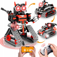 ROBOT ZDALNIE STEROWANY ŁAZIK RC TECHNIK KLOCKI DO ZBUDOWANIA APLIKACJA