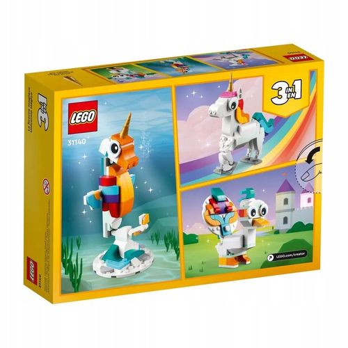 LEGO Creator 3 w 1 - Magiczny Jednorożec (31140) na Arena.pl