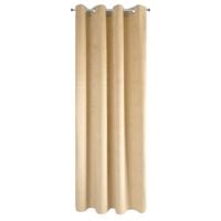 Zasłona gotowa na przelotkach PIERRE 140x250 Eurofirany cappuccino