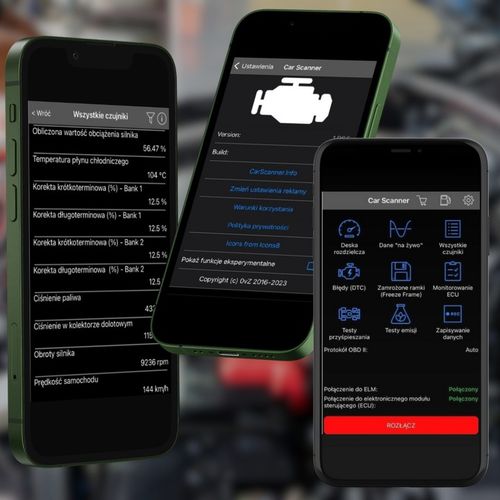 INTERFEJS DIAGNOSTYCZNY VGATE ICAR2 OBD2 ELM327 BLUETOOTH TESTER POLSKI PL na Arena.pl