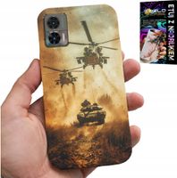 ETUI DO MOTOROLA EDGE 30 NEO - HELIKOPTER WOJSKOWY CZOŁG MILITARIA CASE