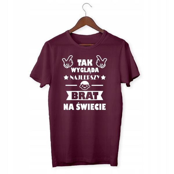 KOSZULKA NAJLEPSZY BRAT NA PREZENT EVER DLA NIEGO zdjęcie 7