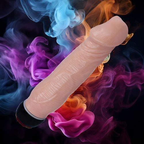 Duży Mocny Wibrator XL Penis Realistyczny Z Regulacją Wibracji Dildo Erotyk na Arena.pl
