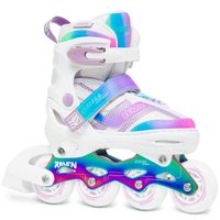 Rolki Regulowane Raven Drill White Neo Chrome Junior 34-37