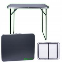Składany Stolik Kempingowy GreenRay 80 x 60 x 70cm Stolik Turystyczny Stół