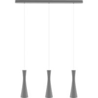 Lampa wisząca szara Vegas 3 pł