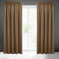 Zasłona na taśmie Pierre Cardin SIBEL 140x270 brązowa