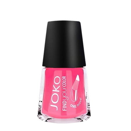 Joko Lakier do paznokci - 120 Crazy Pink - 10ml zdjęcie 1