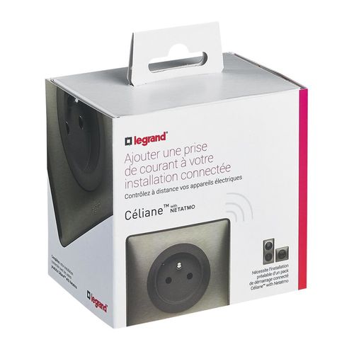 Celiane with NETATMO Gniazdo connected 16A GRAFITOWE Legrand 064895 na Arena.pl