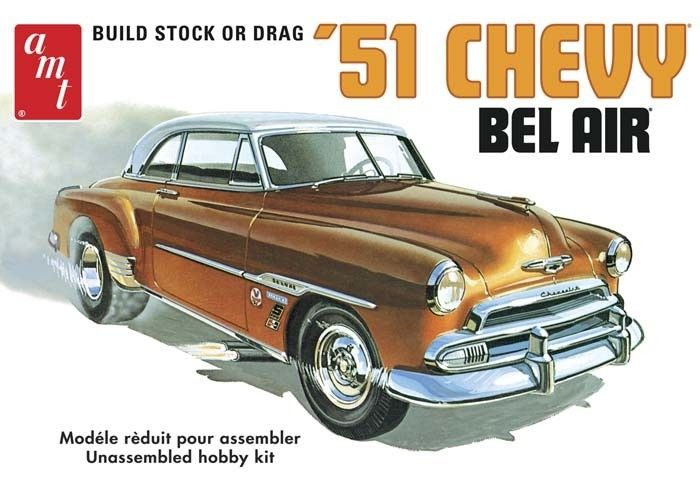 Model plastikowy AMT - 1951 Chevy Bel Air zdjęcie 1
