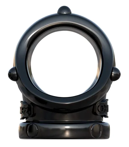 fantasy c-ringz czarny elastyczny pierścień intymny z tpr 7cm na Arena.pl