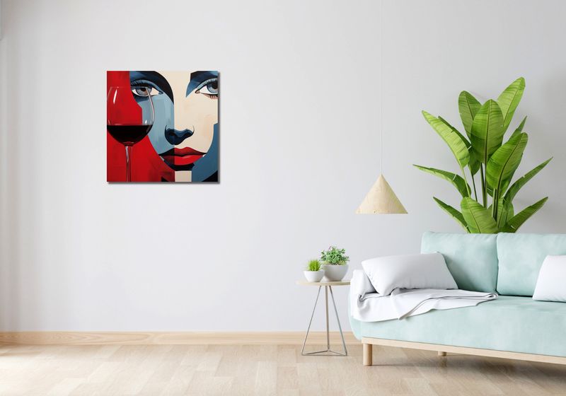 Obraz 60x60cm Żywa Czujność zdjęcie 2
