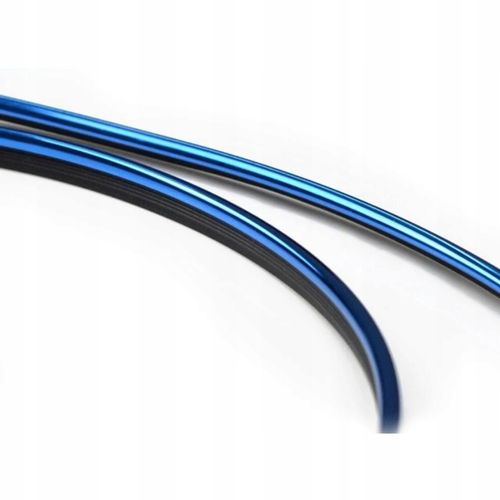 LISTWA TAŚMA OZDOBNA DO SAMOCHODU CHROM 5M TUNING na Arena.pl