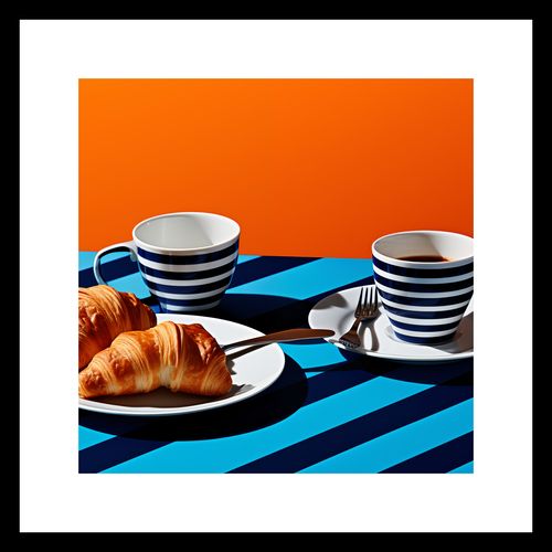 Plakat 30x30cm Croissanty na Arena.pl