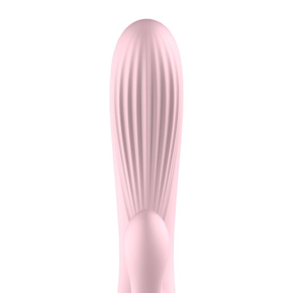 Wibrator-Boss Series-Silicone Vibrator Pink USB 10 Function / Heating zdjęcie 8