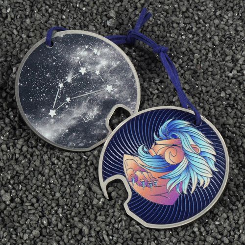 OTWIERACZ STALOWY DO BUTELEK KAPSLI ZODIAK LEW na Arena.pl