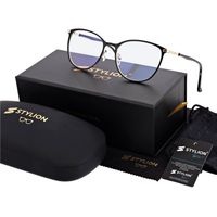 Damskie okulary +2.50 do czytania i komputera z filtrem Blue Light STL277