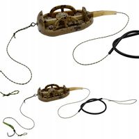 Gotowy Uzbrojony koszyk metod Method Feeder 30g #6