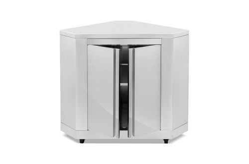 narożna szafka ogrodowa ze stali nierdzewnej grilli 777337 na Arena.pl