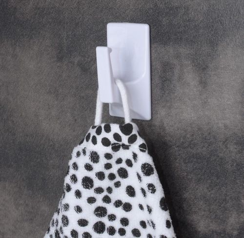 Wieszak samoprzylepny biały 5 szt - Yoka na Arena.pl