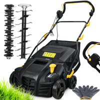 WERTYKULATOR AERATOR ELEKTRYCZNY 3w1 ZESTAW Z KOSZEM 50L 2000W 2 WAŁKI