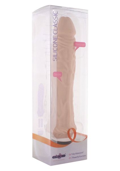 Wibrator Silikonowy Długi Silicone Classic zdjęcie 3