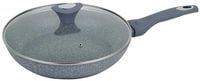 patelnia granitowa 28cm klausberg kb-7318 pokrywa