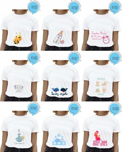 Koszulka ciążowa nadruk USG na Arena.pl