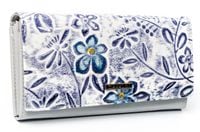 portfel damski skóra+pu pn24-fl-bl-purple