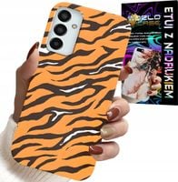 ETUI DO SAMSUNG GALAXY M23 - PLECKI W TYGRYSIE PASKI POKROWIEC +SZKŁO