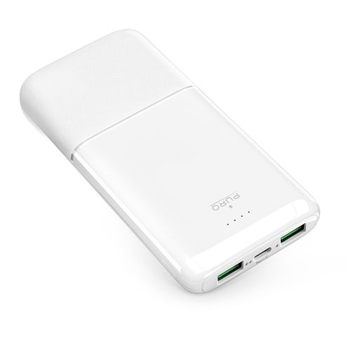Powerbank 10000mAh USBA USB-C 22.5W - biały na Arena.pl
