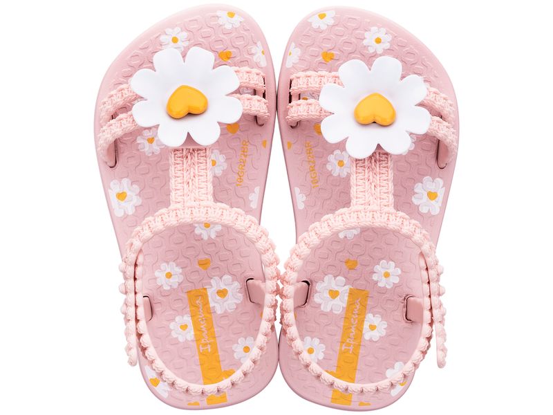 Ipanema DAISY BABY dziecięce sandały 83355-AH420 PINK/YELLOW 22-23 zdjęcie 1