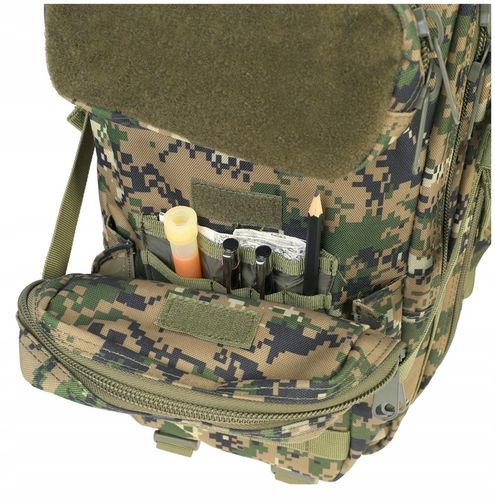 PLECAK MĘSKI WOJSKOWY TAKTYCZNY MILITARNY DOMINATOR VELCRO DIGITAL MARPAT na Arena.pl