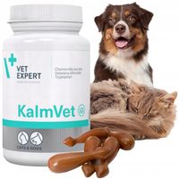 Preparat dla psów i kotów na stres Vet Expert Kalmvet 60 kapsułek twist-off