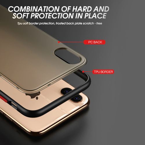 Vennus Color Button Bumper > iPhone 11 czarny na Arena.pl