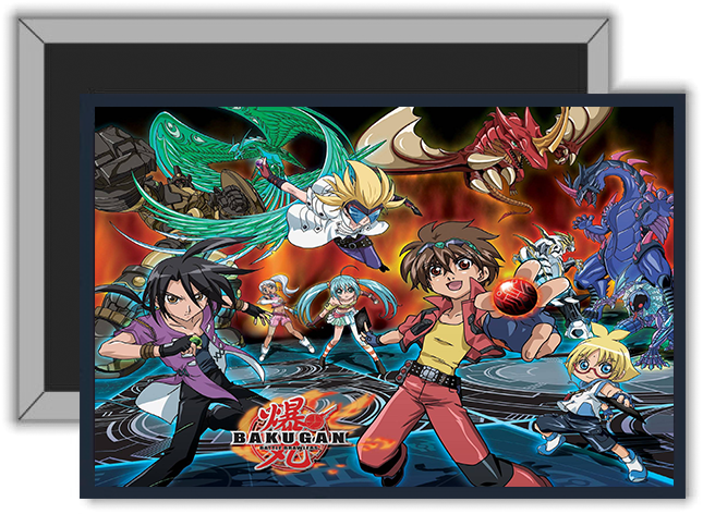 Magnes na lodówkę Bakugan zdjęcie 1