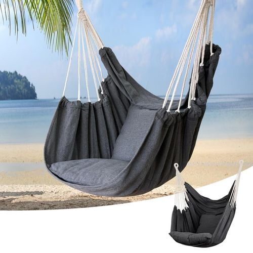 NOWOCZESNY HAMAK FOTEL OGRODOWY WISZĄCY KRZESŁO HUŚTAWKA na Arena.pl