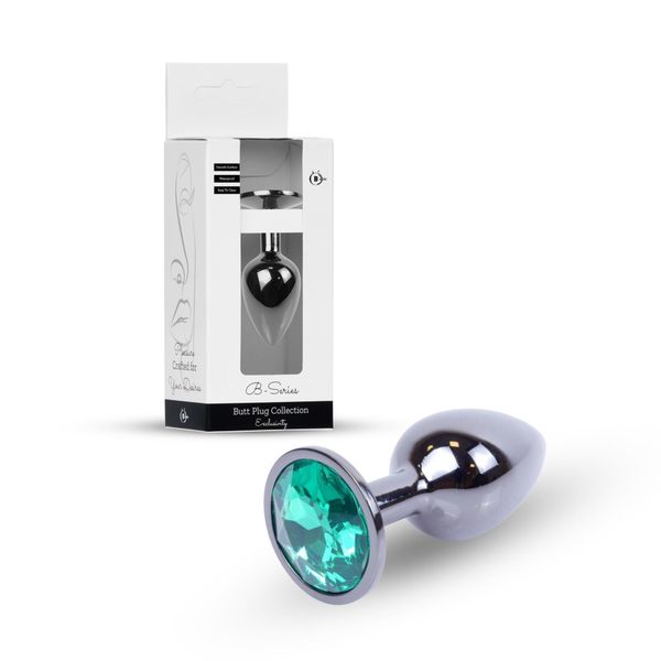 Plug-Jewellery Dark Silver Plug- Green zdjęcie 11