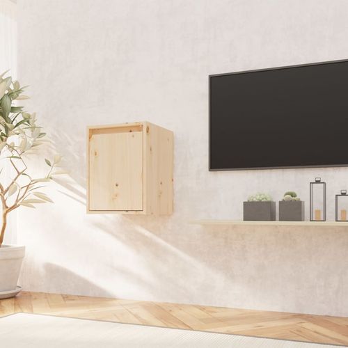 Szafka ścienna, 30x30x40 cm, lite drewno sosnowe na Arena.pl