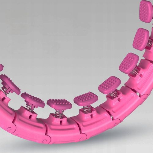 Hula hop odchudzający smart z licznikiem i obciążeniem odchudzające na Arena.pl