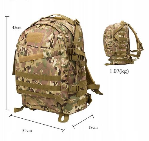 PLECAK WOJSKOWY TAKTYCZNY TURYSTYCZNY 40L SURVIVAL na Arena.pl